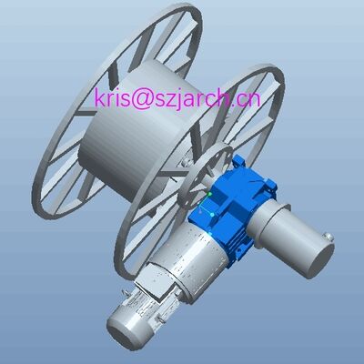 Heavy Duty Crane Cable Reel Providing Stable Cable Winding and Unwinding Capabilities Ideal for in Overhead Crane Systems