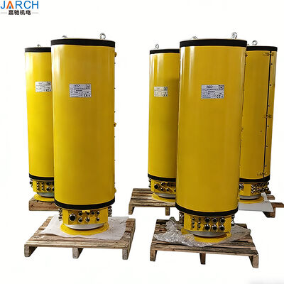 उच्च वोल्टेज केबल रील स्लिप रिंग टॉवर क्रेन 12.5kv स्लिप रिंग सेंट्रल कलेक्टर रिंग 15kv क्रेन के लिए